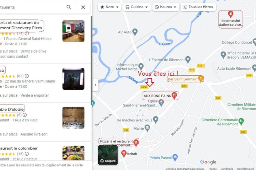 La Ribemontoise Daire Dış mekan fotoğraf